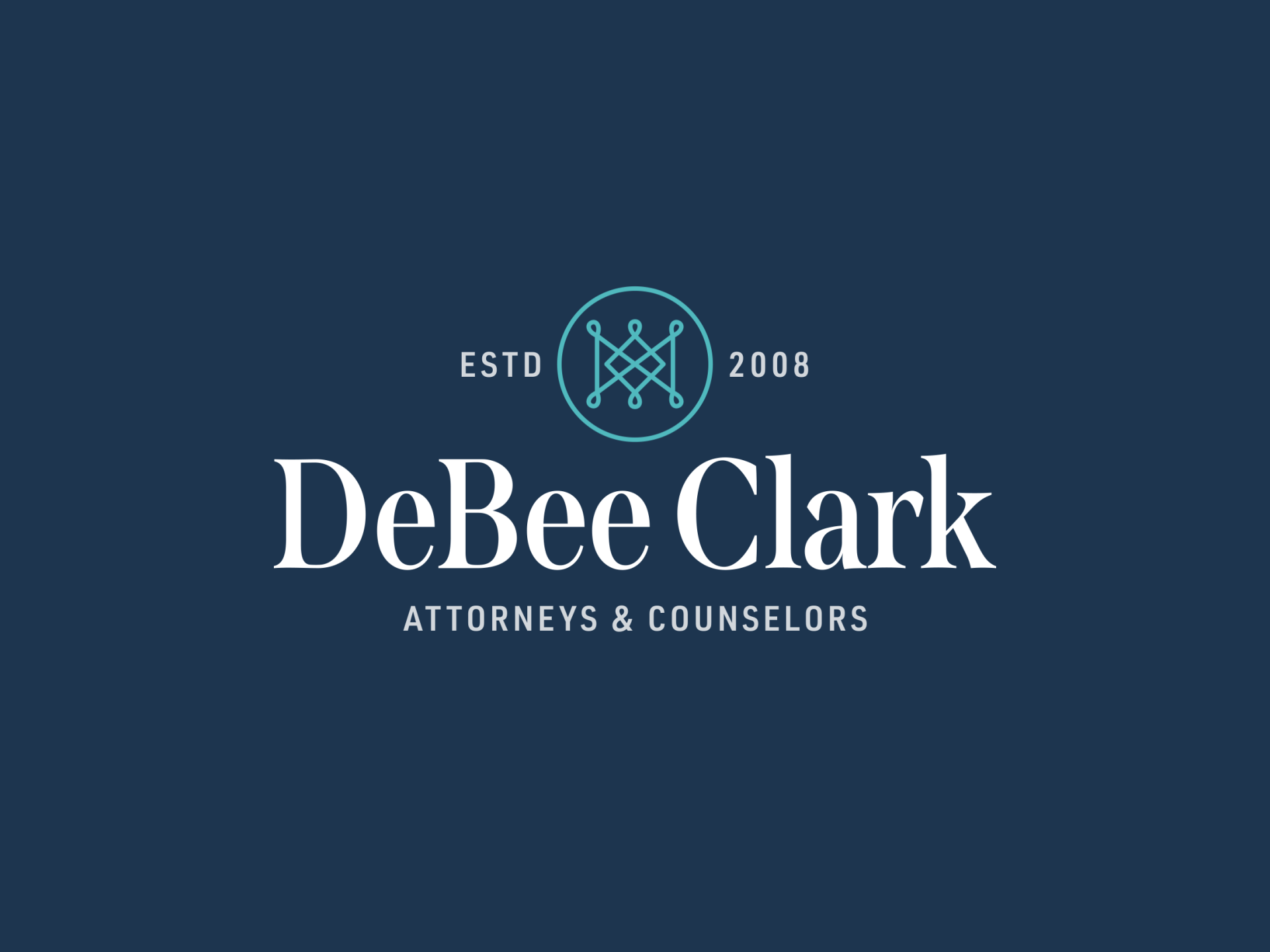 Debe Kendte Logo DE® Logo Mark.